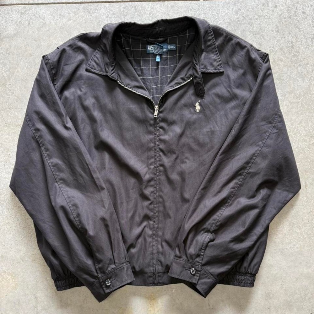 Polo Ralph Lauren Harrington Bi Swing Vintage 90s Windbreaker Zip Up Jacket